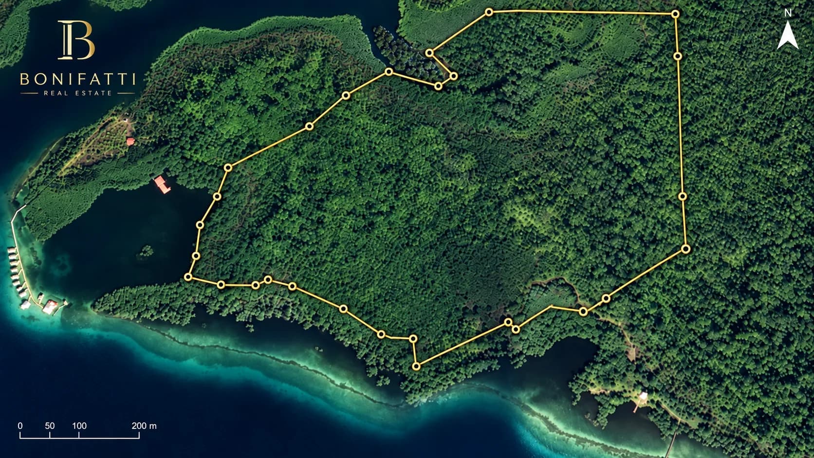 Propiedad Insular de 40 Hectáreas Frente al Mar | Bocas del Toro